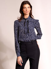 Load image into Gallery viewer, Pussy-Bow Blouse In Silk
