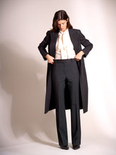Load image into Gallery viewer, Gilmore Long Blazer in Grey Pin Stripe
