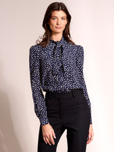 Load image into Gallery viewer, Pussy-Bow Blouse In Silk
