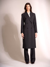 Load image into Gallery viewer, Gilmore Long Blazer in Grey Pin Stripe

