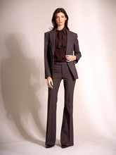 Load image into Gallery viewer, NEW -Gilmore Pants in Brown Pin Stripe
