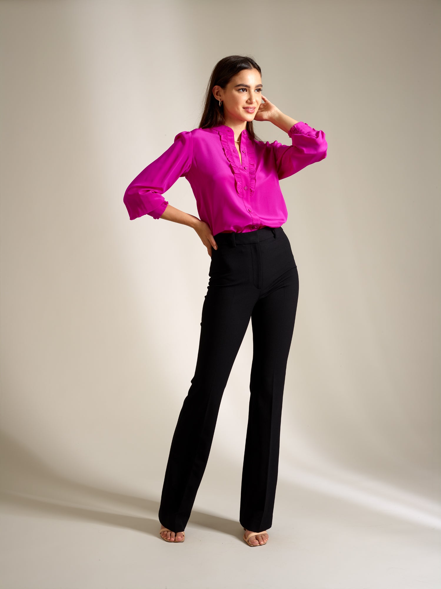 ruffle shirt women