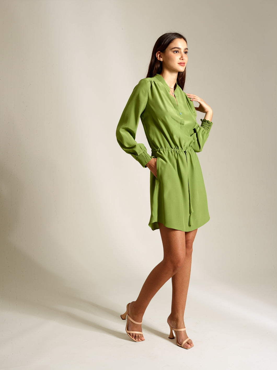 Kate Dress - In Olive